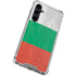 Bulgarian Flag Distressed Galaxy S23 FE Clear Case