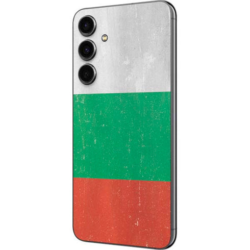 Bulgarian Flag Distressed Galaxy S23 FE Skin