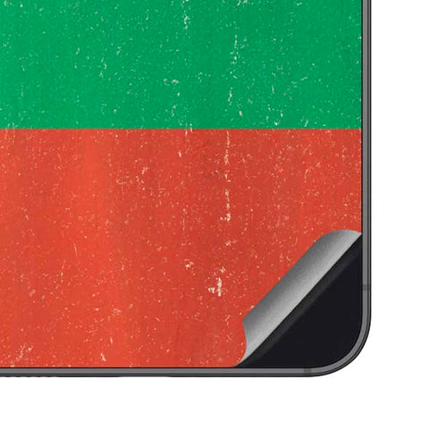 Bulgarian Flag Distressed Galaxy S23 FE Skin