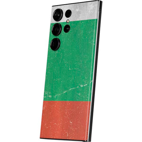 Bulgarian Flag Distressed Galaxy S23 Ultra Skin