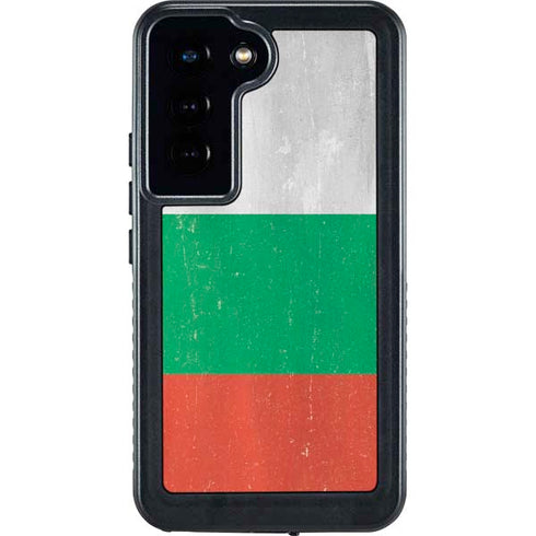 Bulgarian Flag Distressed Galaxy S23 Waterproof Case