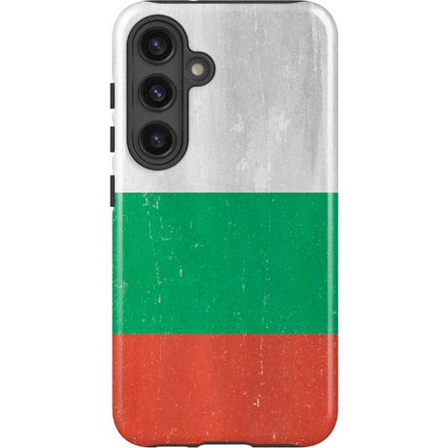 Bulgarian Flag Distressed Galaxy S24 Impact Case