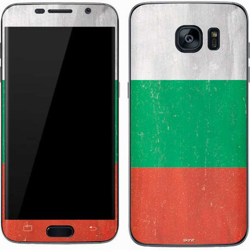 Bulgarian Flag Distressed Galaxy S7 Skin
