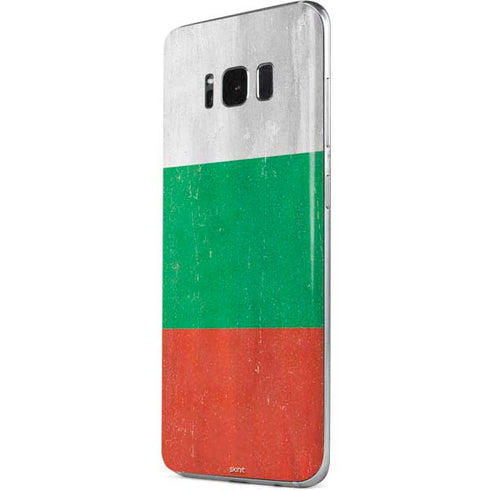 Bulgarian Flag Distressed Galaxy S8 Plus Skin