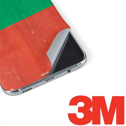 Bulgarian Flag Distressed Galaxy S8 Skin