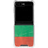 Bulgarian Flag Distressed Galaxy Z Flip5 5G Clear Case