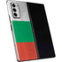 Bulgarian Flag Distressed Galaxy Z Fold2 5G Skin