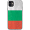 Bulgarian Flag Distressed iPhone 11 Clear Case