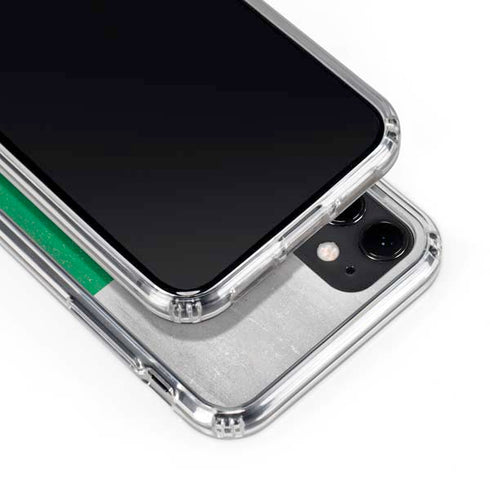 Bulgarian Flag Distressed iPhone 11 Clear Case