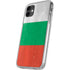 Bulgarian Flag Distressed iPhone 11 Clear Case