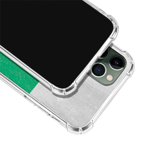 Bulgarian Flag Distressed iPhone 11 Pro Max Clear Case
