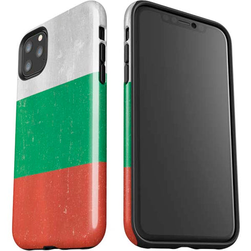 Bulgarian Flag Distressed iPhone 11 Pro Max Impact Case