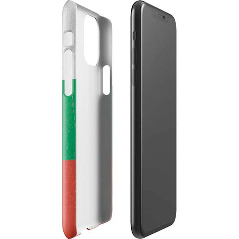 Bulgarian Flag Distressed iPhone 11 Pro Max Lite Case