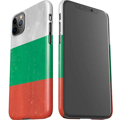 Bulgarian Flag Distressed iPhone 11 Pro Max Lite Case