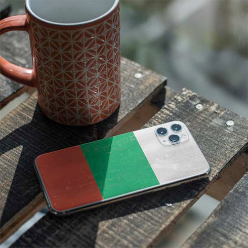 Bulgarian Flag Distressed iPhone 11 Pro Max Skin
