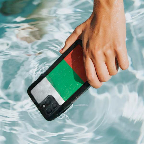 Bulgarian Flag Distressed iPhone 11 Pro Max Waterproof Case