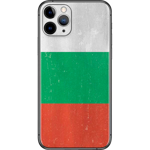 Bulgarian Flag Distressed iPhone 11 Pro Skin