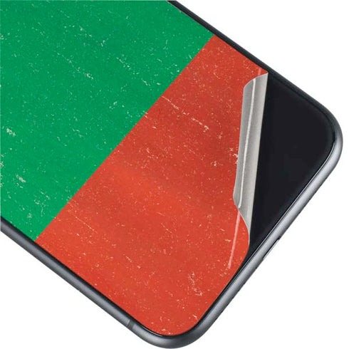 Bulgarian Flag Distressed iPhone 11 Skin
