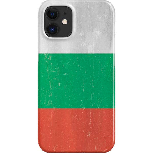 Bulgarian Flag Distressed iPhone 12 Mini Lite Case