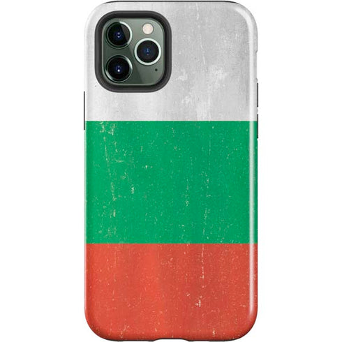 Bulgarian Flag Distressed iPhone 12 Pro Max Impact Case