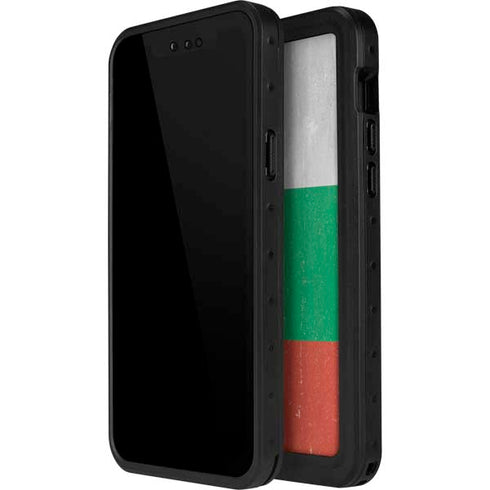 Bulgarian Flag Distressed iPhone 12 Pro Max Waterproof Case