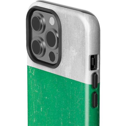 Bulgarian Flag Distressed iPhone 13 Pro Impact Case