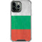 Bulgarian Flag Distressed iPhone 13 Pro Max Clear Case