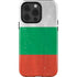 Bulgarian Flag Distressed iPhone 14 Pro Impact Case