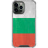 Bulgarian Flag Distressed iPhone 15 Pro Max Clear Case