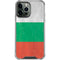 Bulgarian Flag Distressed iPhone 14 Pro Max Clear Case