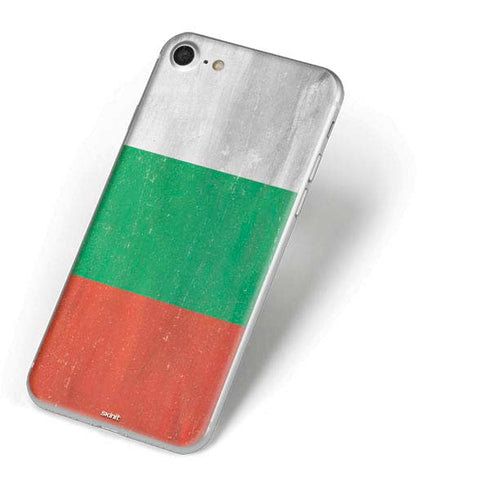 Bulgarian Flag Distressed iPhone 7 Skin