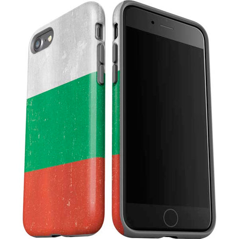 Bulgarian Flag Distressed iPhone SE (2nd & 3rd Gen) Pro Case