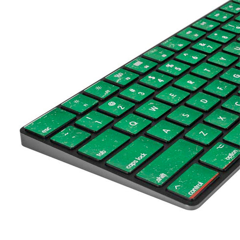 Bulgarian Flag Distressed Magic Keyboard with Numeric Keypad Skin