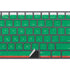 Bulgarian Flag Distressed Magic Keyboard with Numeric Keypad Skin