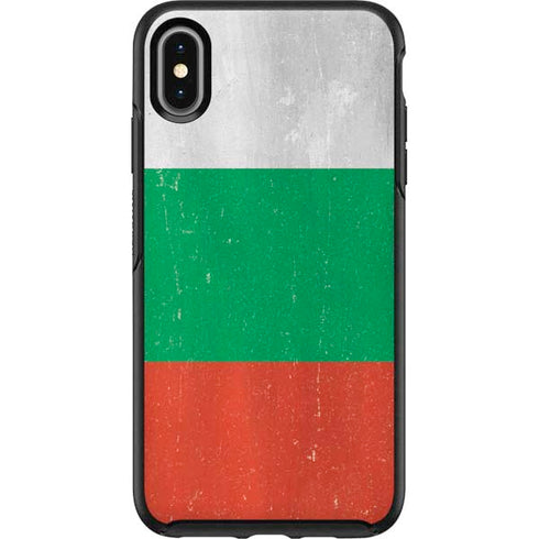 Bulgarian Flag Distressed Otterbox Symmetry iPhone Skin