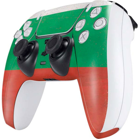 Bulgarian Flag Distressed PS5 Controller Skin