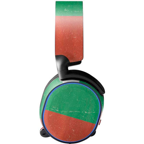 Bulgarian Flag Distressed SteelSeries Arctis 5 Skin