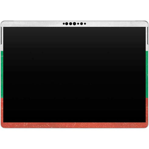 Bulgarian Flag Distressed Surface Pro 8 Skin