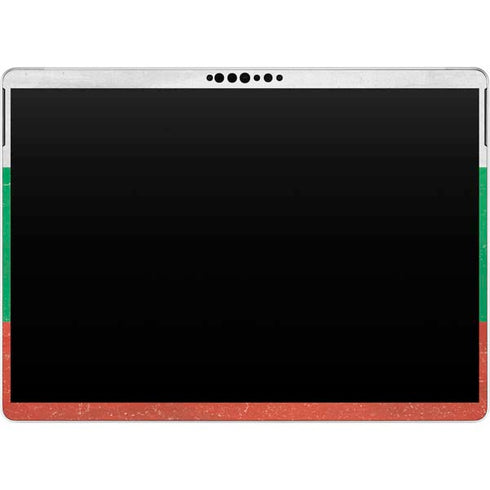 Bulgarian Flag Distressed Surface Pro 9 Skin