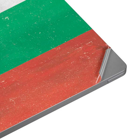 Bulgarian Flag Distressed Universal Laptop 13in (10.6 x 7.6in) Skin