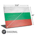 Bulgarian Flag Distressed Universal Laptop 17in (13.8 x 10in) Skin