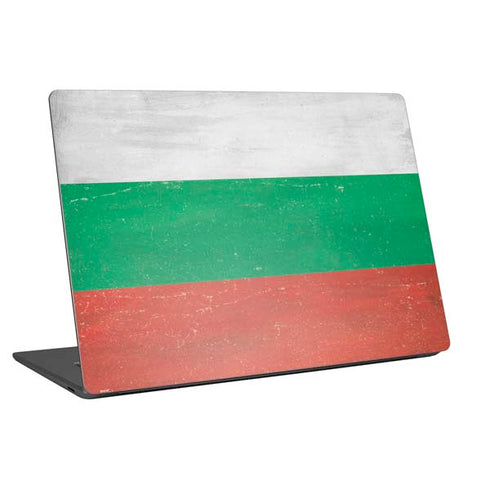 Bulgarian Flag Distressed Universal Laptop 18in (14.6 x 10.6in) Skin
