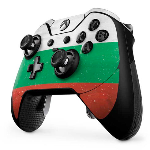 Bulgarian Flag Distressed Xbox One Elite Controller Skin