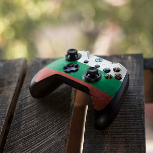 Bulgarian Flag Distressed Xbox One Elite Controller Skin