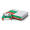 Bulgarian Flag Distressed Xbox One S Console and Controller Bundle Skin