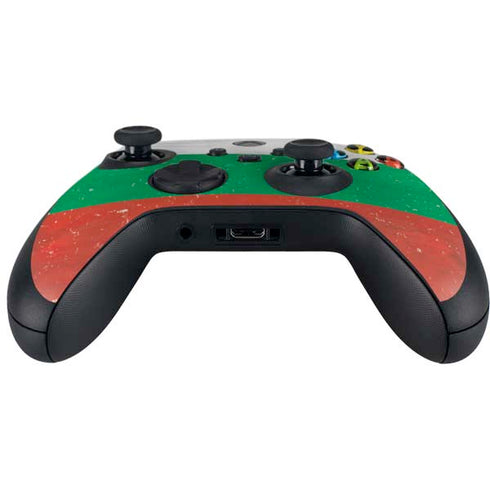 Bulgarian Flag Distressed Xbox Series X Controller Skin