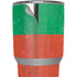 Bulgarian Flag Distressed Yeti 30oz Rambler Tumbler Skin