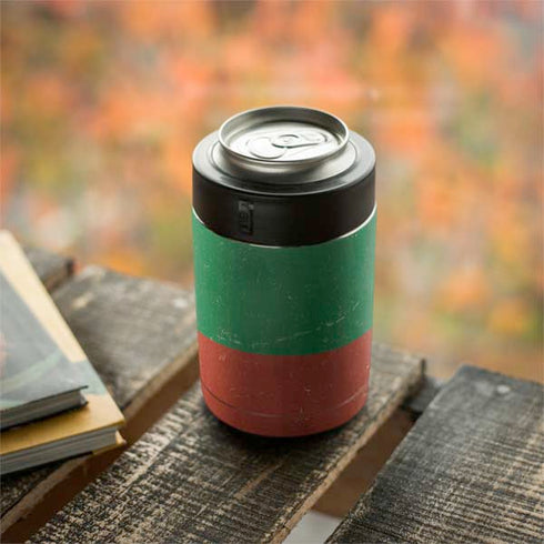 Bulgarian Flag Distressed Yeti Colster Can Insulator Skin