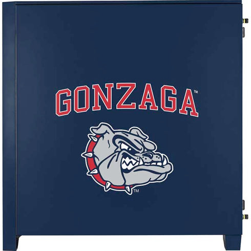Gonzaga University Bulldogs Corsair 4000D Tempered Glass Mid-Tower ATX Case Skin