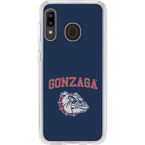 Gonzaga University Bulldogs Galaxy A20 Clear Case
